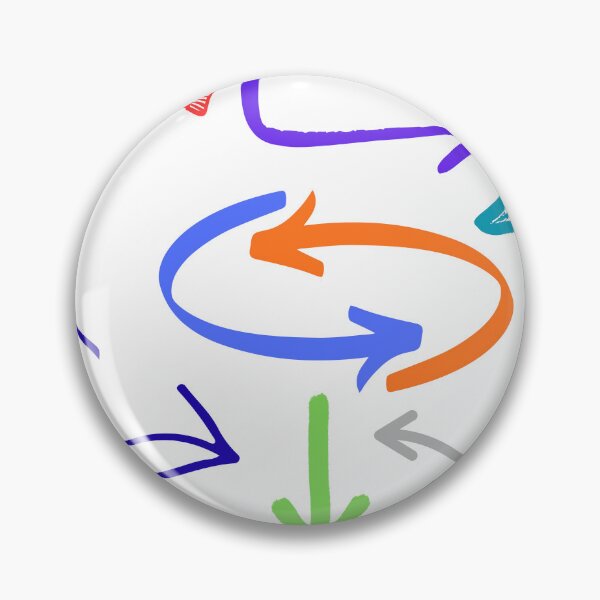 Item preview, Dynamic Flow" – Colorful Arrow Direction Pattern designed and sold by VAGABOND12.