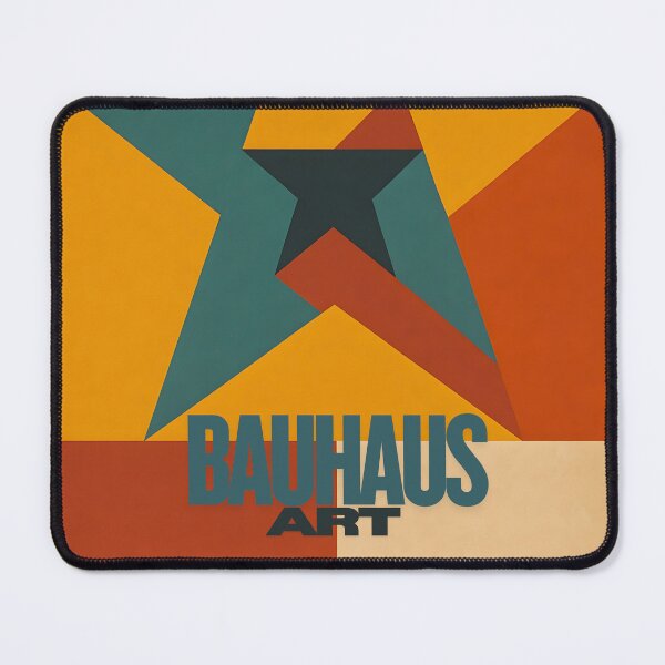 Item preview, BAUHAUS ART COLORFUL POSTER WITH A STYLIZED STAR designed and sold by infinitearte.