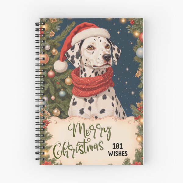 Item preview, Dalmatian Dog: Merry Christmas! designed and sold by store52.