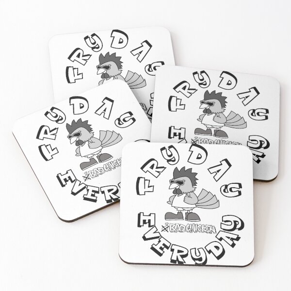 Item preview, BAD CHICKEN SERIES – FRYDAY EVERYDAY. designed and sold by collectionA.