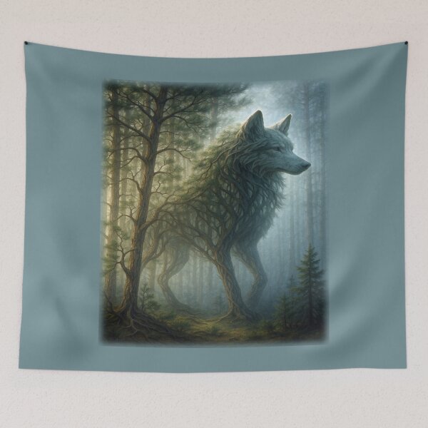 Item preview, Wildlife Elemental Art Print designed and sold by BROHLine Studio.