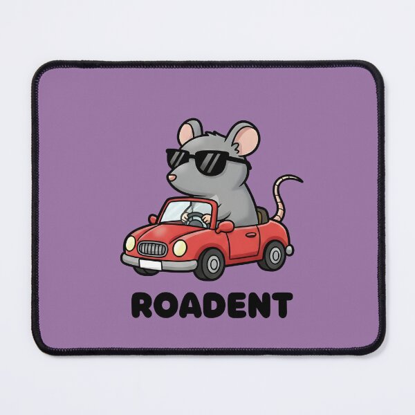 Item preview, Cool mouse convertible – funny wordplay "ROADENT" designed and sold by MrOrganosi.