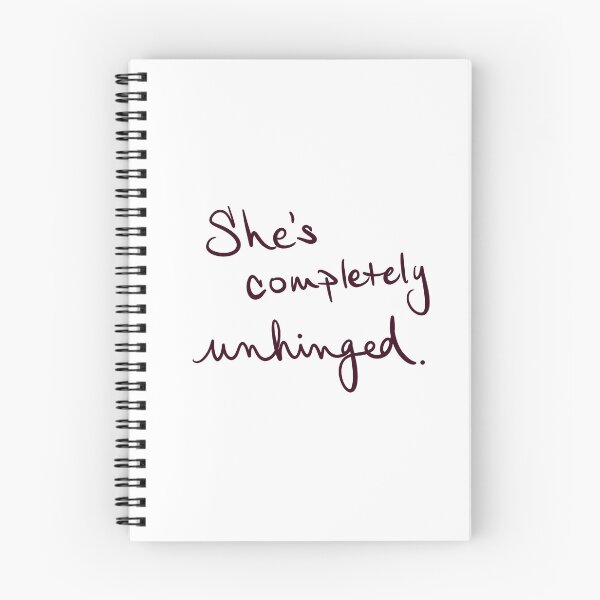 Item preview, She’s completely unhinged designed and sold by abeink.