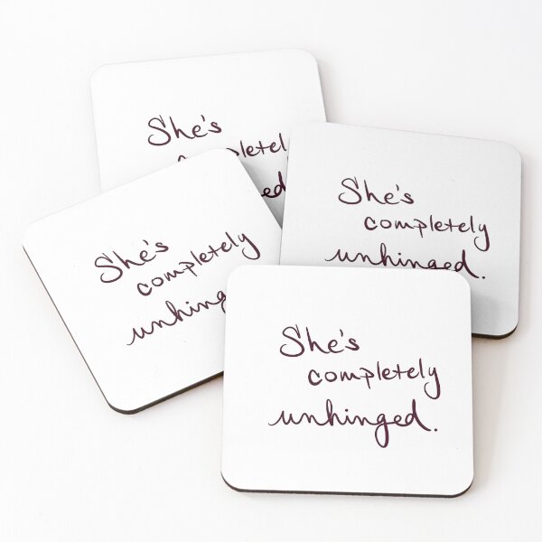 Item preview, She’s completely unhinged designed and sold by abeink.