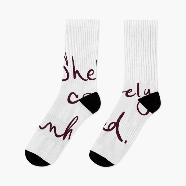 Item preview, She’s completely unhinged designed and sold by abeink.