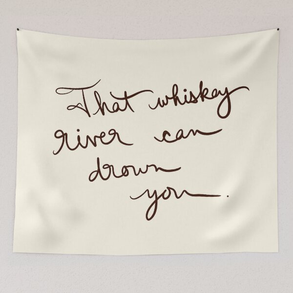 Item preview, That whiskey River can drown you designed and sold by abeink.