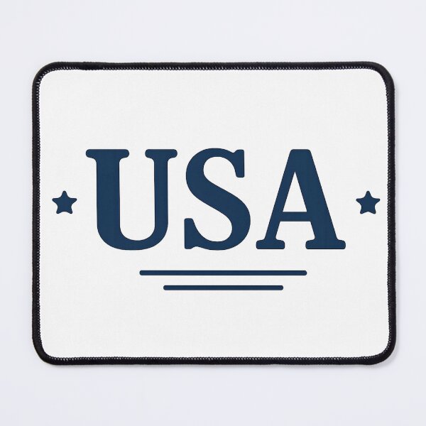 Item preview, USA Minimal Patriotic Typography designed and sold by SassyArtistry.