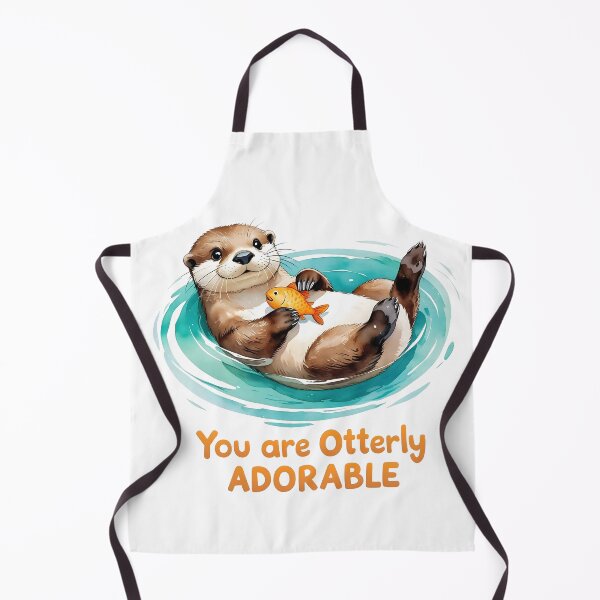 Item preview, Otterly Adorable Animal Pun designed and sold by DigitalDream11.