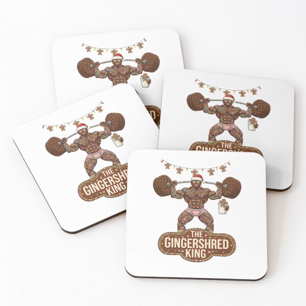Item preview, Funny Gingershred Bodybuilding Gym Christmas designed and sold by MIMSCorneR.