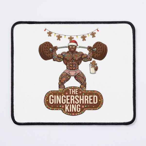 Item preview, Funny Gingershred Bodybuilding Gym Christmas designed and sold by MIMSCorneR.