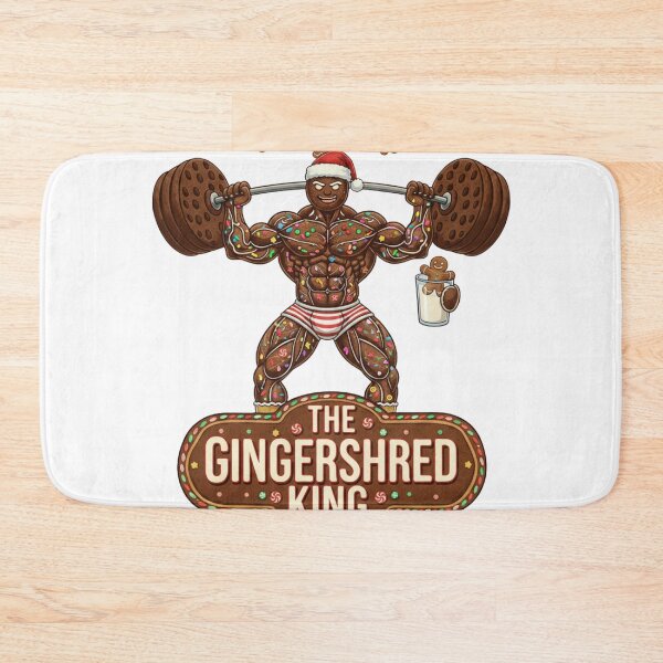 Item preview, Funny Gingershred Bodybuilding Gym Christmas designed and sold by MIMSCorneR.