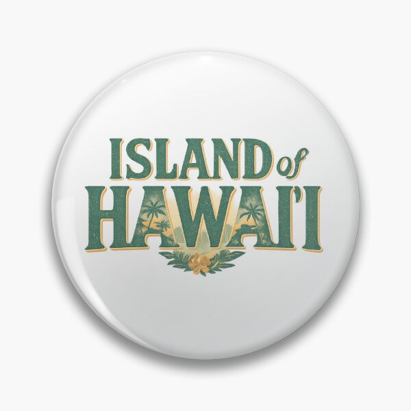 Item preview, Island of Hawaii Tropical Typography designed and sold by SassyArtistry.