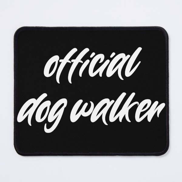 Item preview, Official Dog Walker – Funny Dog Lover Typography Design for Pet Owners & Walkers designed and sold by onlin3boutiqu3.
