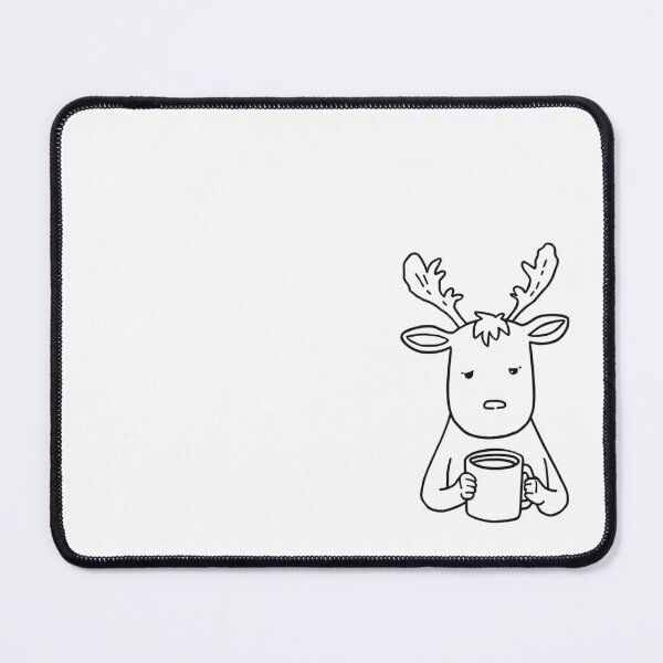 Item preview, Tired Reindeer With a Cofee Break designed and sold by dainea.