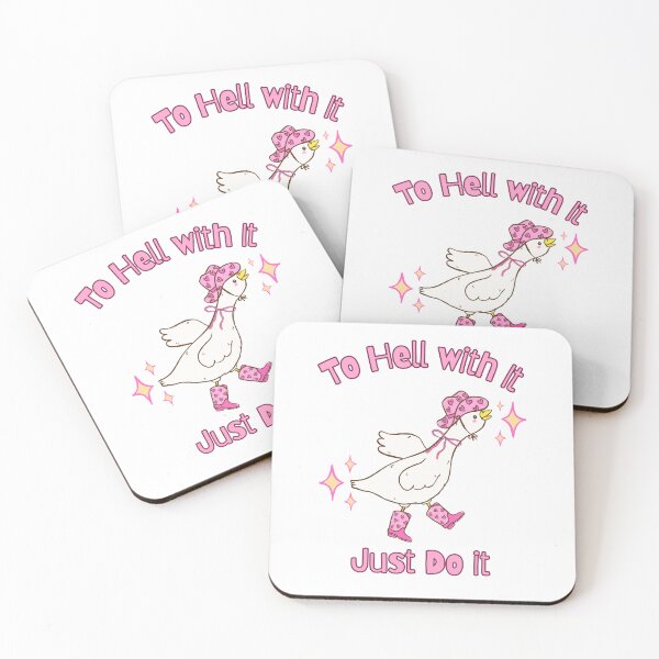 Item preview, "To Hell With It  Just Do It” Silly Cowboy Goose designed and sold by SpacedOutRITZ.