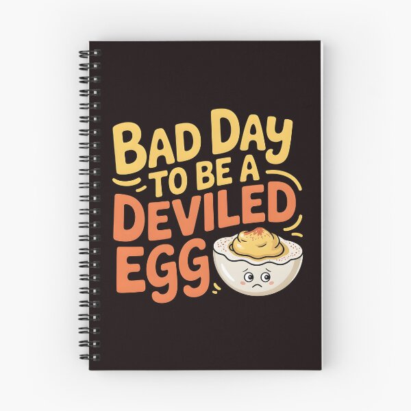 Item preview, Bad Day to Be a Deviled Egg – Funny Thanksgiving Dinner Design designed and sold by Redgiant87x.