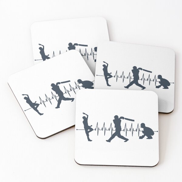 Item preview, Cricket Players Heartbeat Line designed and sold by Primroaddesigns.