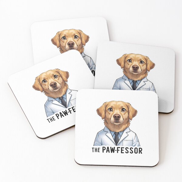 Item preview, The Pawfessor Dog designed and sold by DigitalDream11.