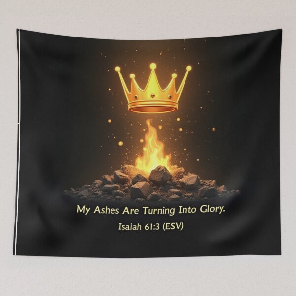 Item preview, Beauty for Ashes Crown | My Ashes Are Turning Into Glory designed and sold by ebocraft.
