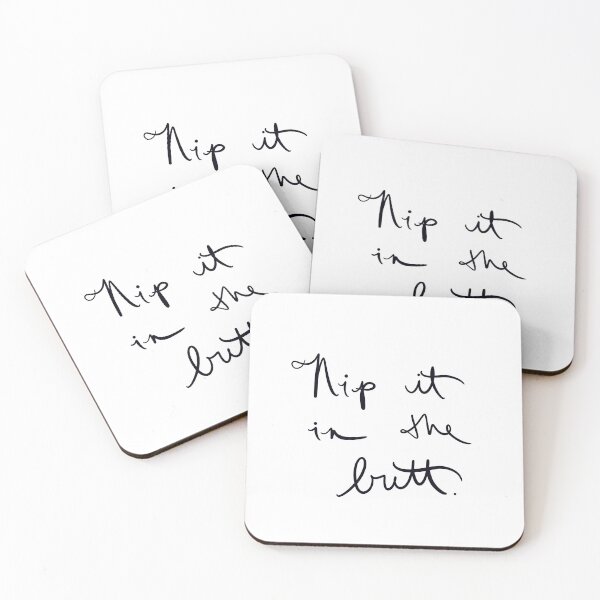 Item preview, Nip it in the butt designed and sold by abeink.