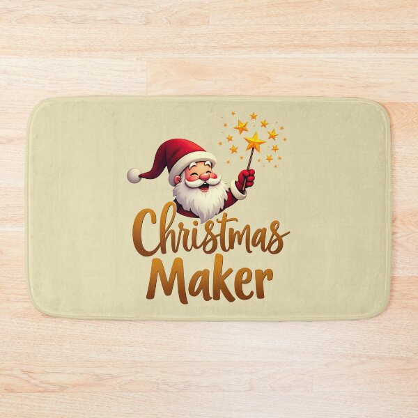 Item preview, Christmas Maker Santa Design – Magical Holiday Artwork designed and sold by PrintandJoy.