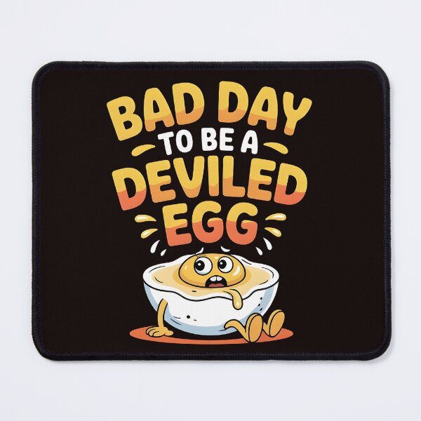 Item preview, Bad Day to Be a Deviled Egg – Thanksgiving Humor for Food Lovers designed and sold by Redgiant87x.