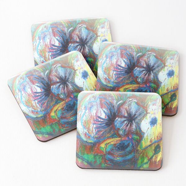 Item preview, White Poppies/2 designed and sold by Marzena Salwowska.