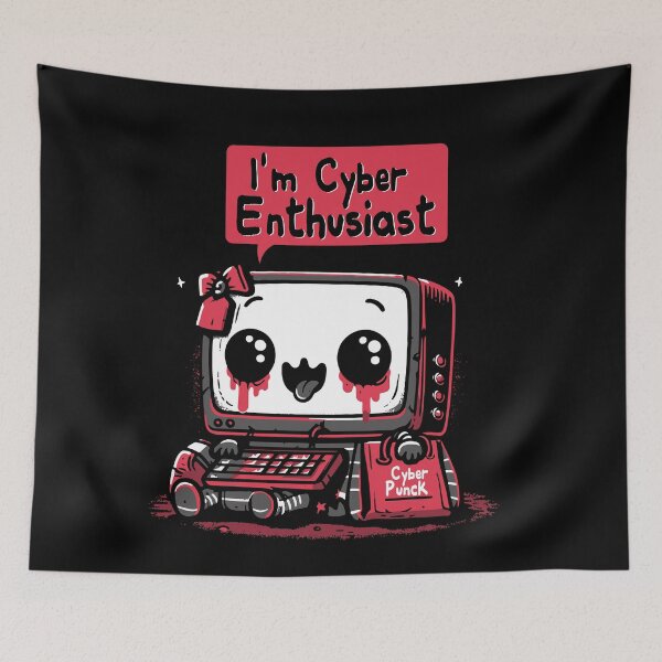 Item preview, I'm Cyber Enthusiast designed and sold by Scaryzz.