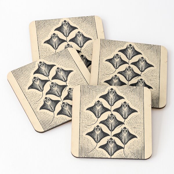 Item preview, MANTA RAYS - SEASCAPE .133 designed and sold by lautir.
