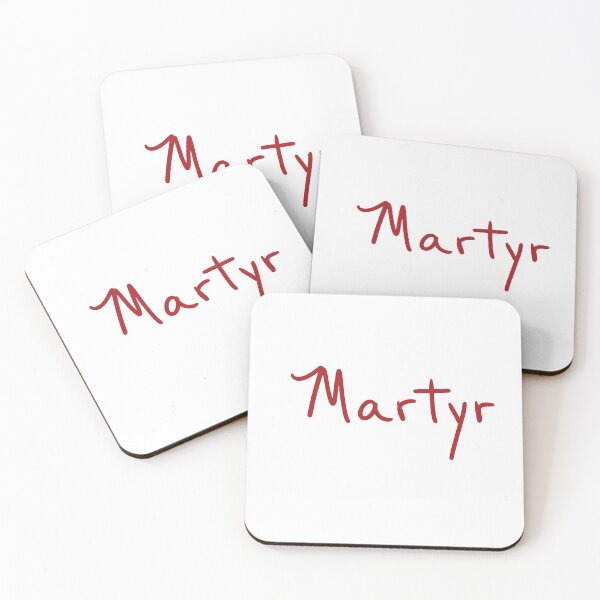 Item preview, Martyr in Latin, Danish, French, English, Hawaiian designed and sold by abeink.
