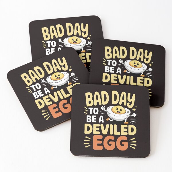 Item preview, Funny Thanksgiving Design – Bad Day to Be a Deviled Egg designed and sold by Redgiant87x.