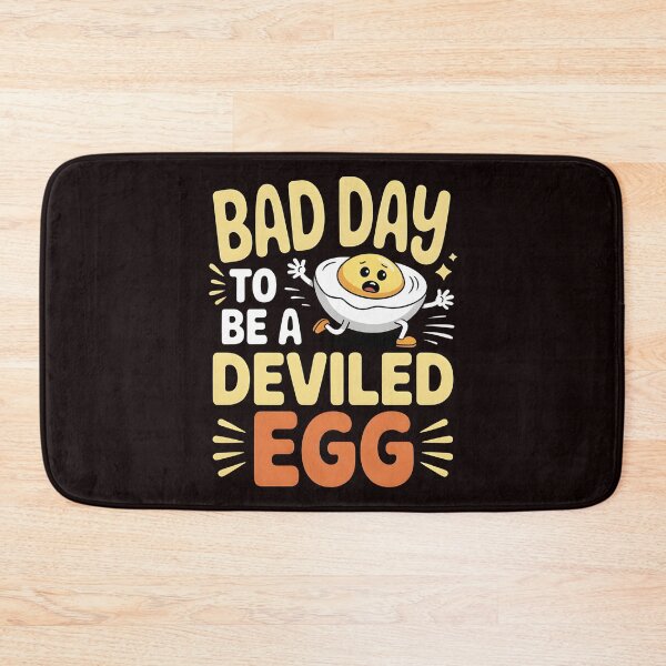Item preview, Funny Thanksgiving Design – Bad Day to Be a Deviled Egg designed and sold by Redgiant87x.