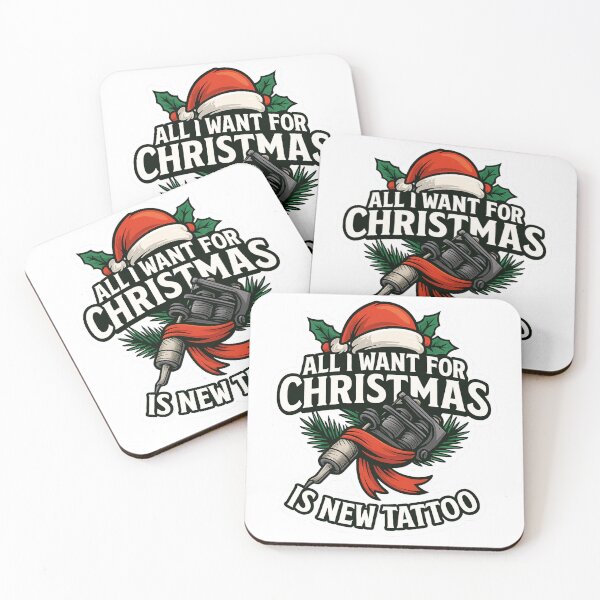 Item preview, All I want for Christmas is New Tattoo designed and sold by Lia Vina.