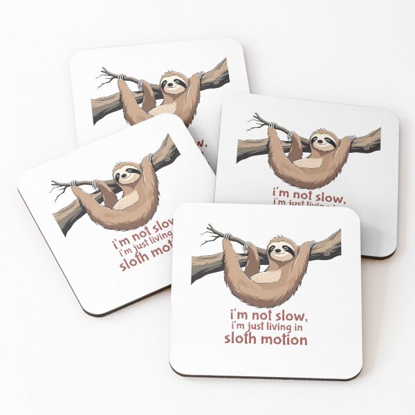 Item preview, Sloth Motion Relaxed designed and sold by DigitalDream11.
