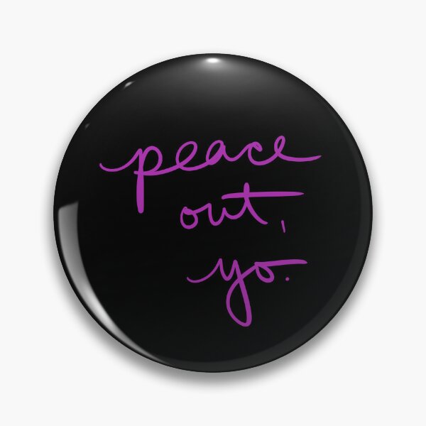 Item preview, Peace out, yo.  designed and sold by abeink.