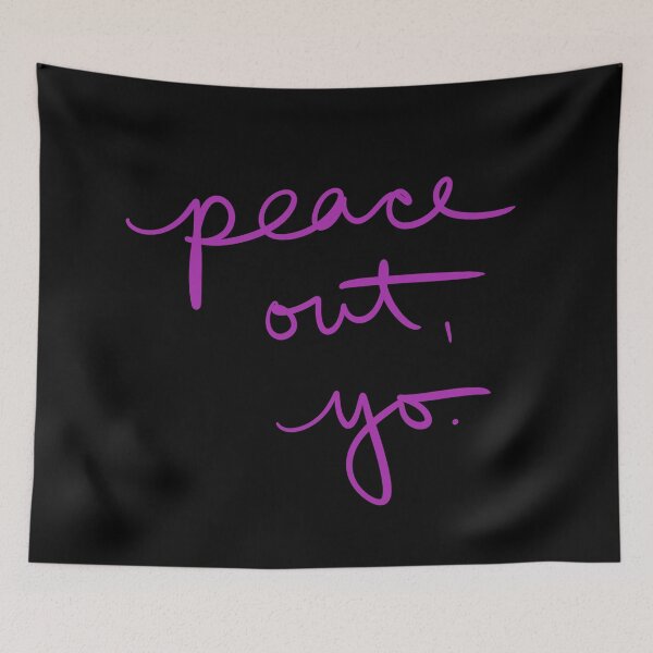 Item preview, Peace out, yo.  designed and sold by abeink.