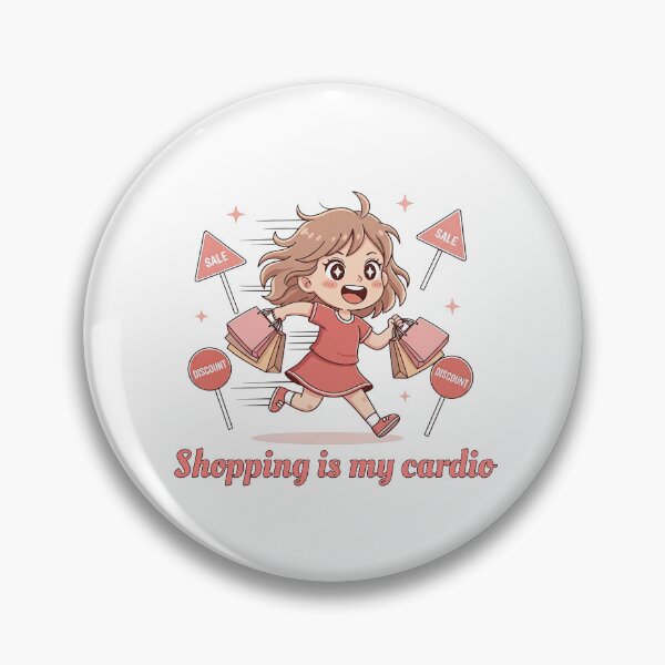 Item preview, Shopping Is My Cardio black Friday designed and sold by Pixelmap.