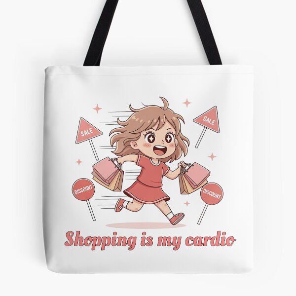Item preview, Shopping Is My Cardio black Friday designed and sold by Pixelmap.