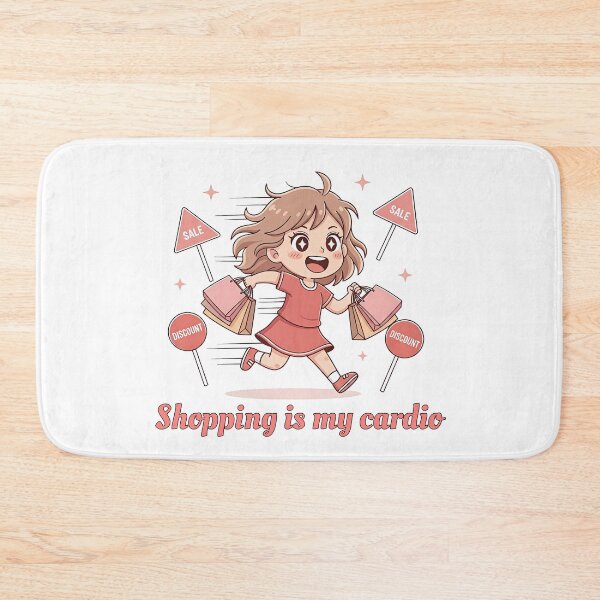 Item preview, Shopping Is My Cardio black Friday designed and sold by Pixelmap.