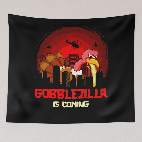 Item preview, Humor Gobblezilla Happy Retro Quote Style Thanksgiving Funny designed and sold by nguyenconguan80.