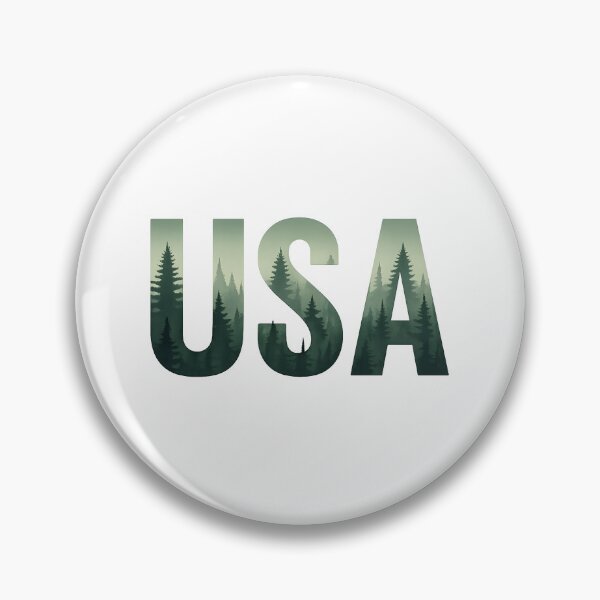 Artikelvorschau, Typografie des Grünen Waldes der USA entworfen und verkauft von SassyArtistry.