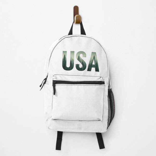 Item preview, USA Green Forest Typography designed and sold by SassyArtistry.