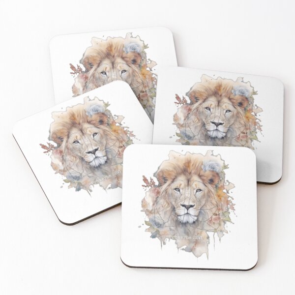 Item preview, The Lion Within - Proverbs 28:1 designed and sold by Seed & Stitch.