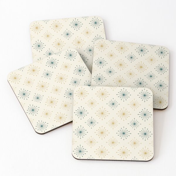 Item preview, Retro Starburst Pattern Mid-Century Vibe designed and sold by 0606PM.