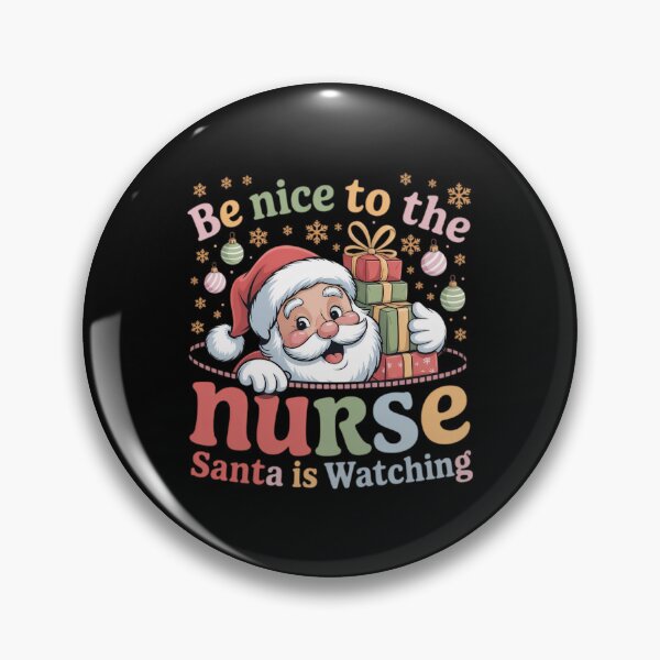 Item preview, Classic Nurse Be Nice is Nurse The Santa Christmas Retro To Vintage Watching designed and sold by FrankyTepper.