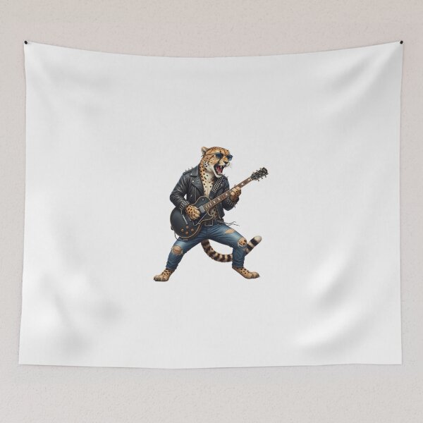Item preview, funny, animal rock star, rockmusic, Rock the world, love the nature, My Dear Friends, Merry Christmas, Music Lover Gift,  designed and sold by chipmuckdesignn.