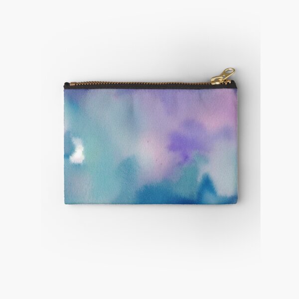 Item preview, Lavender Blue Watercolor Sky - Dreamy Pastel Abstract Art designed and sold by vekotpu.