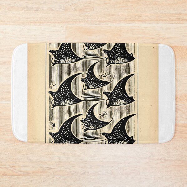 Item preview, MANTA RAYS - SEASCAPE .136 designed and sold by lautir.