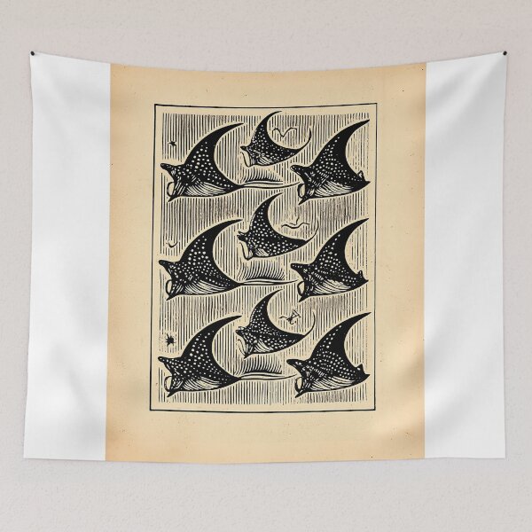 Item preview, MANTA RAYS - SEASCAPE .136 designed and sold by lautir.