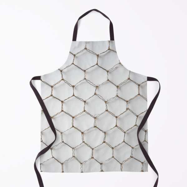Item preview, Hexagon Wire Mesh Pattern – Minimal Industrial Texture designed and sold by casualnature.